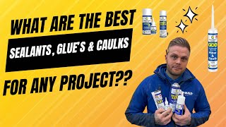 “Best Glue’s Sealant Caulks amp Adhesive Removers to buy for any project” [upl. by Hagan828]