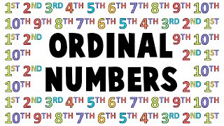 Ordinal Numbers in English  Learn English Numbers  English Vocabulary [upl. by Aimahs]