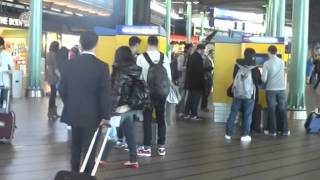 Arrival at Schiphol Airport Amsterdam The Netherlands  wwwshortstayapartmentcom [upl. by Titania632]