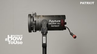 PATRIOT How to Use  Setting Up The Aputure LS 60x LED Light [upl. by Fusco]