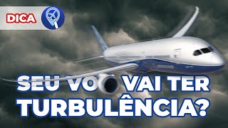 Como saber se o voo vai ter turbulência forte [upl. by Anatolio]