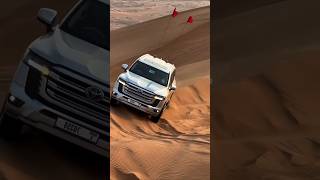 Land cruiser LC300 in dubai desert tour LC300 in black Vs white Land cruiser new molded LC300 [upl. by Adah]