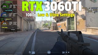 Counter Strike 2  RTX 3060TI  1080p Low amp Ultra Settings  2024 [upl. by Elleira]