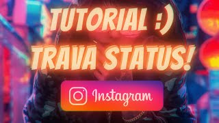 Tutorial  Como enviar a nova trava status Instagram usando o aplicativo Trava ZAPEnigma🖖🏼👽 [upl. by Fransen]