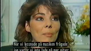 SANDRA  INTERVIEW  Nordic Channel Strand Hotel Stockholm Sweden 04051990 [upl. by Berliner958]