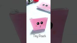 Quick Tutorial 🎀 DIY Tiny Gift Pouch 🎀👆👆 giftideas craftideas diy [upl. by Nollad]