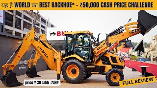 2024 New Bull Super Smart Backhoe Loader Review  Price  Mileage  EMI  Downpayment  New Cabin [upl. by Dnob]