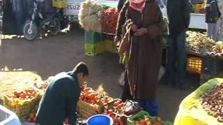 A Tunisian Countryside Market [upl. by Llerehc]