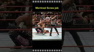 Montreal Screw job explained shorts [upl. by Ecnal]