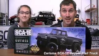 Carisma SCA1E Coyote Trail Truck Reveal [upl. by Aurlie25]