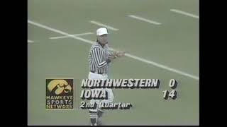 1988 Iowa vs Northwestern [upl. by Sikras]