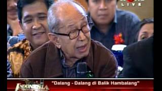 ILC  Prof J E Sahetapy Dalang2 di balik Hambalang [upl. by Legnaleugim710]