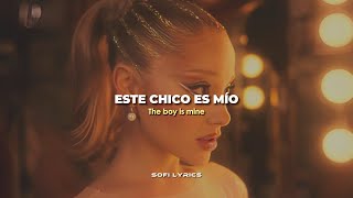 Ariana Grande  the boy is mine español  lyrics [upl. by Melisse447]