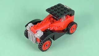 LEGO Vintage Car Building Instructions  LEGO Classic 10715 quotHow Toquot [upl. by Uthrop]