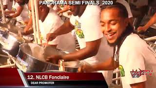 quotDear Promoterquot  Fonclaire Steel Orchestra 2020 Panorama LARGE BAND SemiFinals [upl. by Jaqitsch]