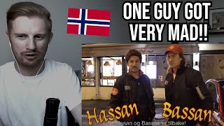 Reaction To Ylvis  Hassan and Bassan delivers pizza Norwegian Comedy Prank [upl. by Nyral]