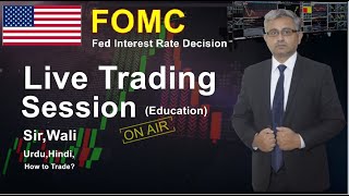 FOMC Live Trading Session  USA High Impact News  Fed Interest Rate Decision [upl. by Eerat547]