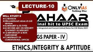 ONLYIAS ETHICS PRAHAAR SERIES MAINS 20212022  COMPLETE ETHICS COVERAGE FROM SCRATCH [upl. by Kirk871]