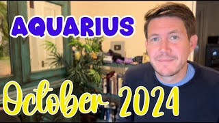 Aquarius October 2024 Horoscope [upl. by Alra]