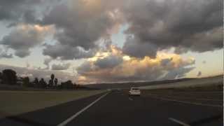 From Tel Aviv to Haifa 100Km TimeLapse [upl. by Ludeman]