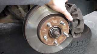 How to Change a Wheel Bearing long and detailed version [upl. by Yenar]