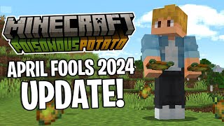 Minecraft April Fools 2024 Update w FRIENDS [upl. by Okiek670]