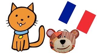 Pets for kids in french  Sound and names [upl. by Jehovah]