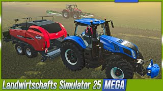 LS25 ► Grünlandarbeit  MEGA Farming Simulator 25 s2e7 [upl. by Nichols]