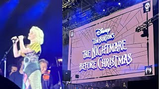 Nightmare Before Christmas Live Concert With Billie Eilish As Sally  2021 [upl. by Elleyoj]