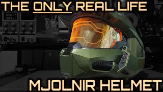 Ive built a real MJOLNIR Helmet  Project MJOLNIR [upl. by Helprin]