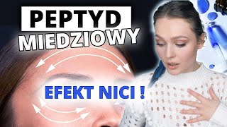 PEPTYDY MIEDZIOWE  SILNIEJSZE od Tretynoiny  kolagen 😱 jak używać POPRAWNIE 👆🏻 [upl. by Anastase912]