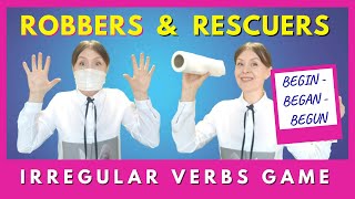 Irregular Verbs Game Verbal Memorization Technique [upl. by Ethelin]