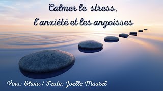 Méditation guidée  Calmer le stress langoisse et lanxiété  Hypnose  Reprogrammation du cerveau [upl. by Ahsi995]