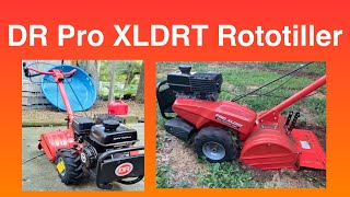 DR Rototiller First Start and Test Drive [upl. by Opportina]