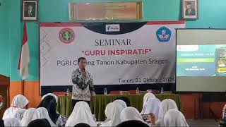 Seminar ll Bedah Buku Guru Inspiratif ll [upl. by Dupuy]