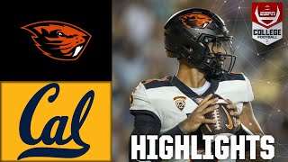 Oregon State Beavers vs California Golden Bears  Full Game Highlights [upl. by Anak627]