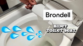 How to Install Brondell Bidet Toilet Seat  EcoSeat S101 [upl. by Gross]