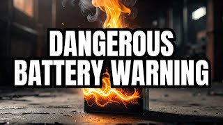 DONT IGNORE These Battery Explosion Hazards Semi trucks [upl. by Cyndie188]