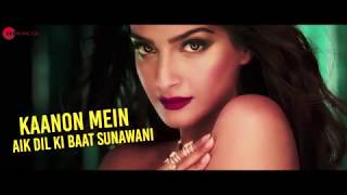 Tareefan Lyrics Video  Veere Di Wedding  Badshah Feat Kareena Kapoor Sonam Kapoor [upl. by Ahsain]