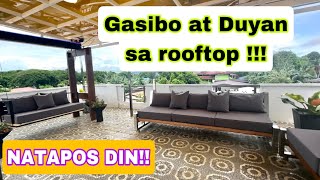 VLOG 1361 NATAPOS NA DIN ANG PROJECT SA ROOFTOP [upl. by Leighland740]