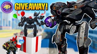 🔥 MAULER TITAN GIVEAWAY THE TRUE TITAN SLAYER GAMEPLAY  WAR ROBOTS WR [upl. by Dirrej]