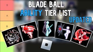 Blade Ball Ability Tier List [upl. by Cerys]