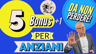 💡PENSIONI 👉 TUTTI I BONUS CHE SPETTANO agli ANZIANI OLTRE LA PENSIONE 💰 Da NON PERDERE❗️ [upl. by Ulphiah204]