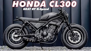 Perfect Brat HONDA CL300 By KSpeed Bratman [upl. by Zacharias]