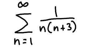 Telescoping Series Example 1 [upl. by Irish]