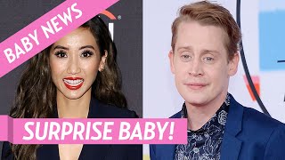 Macaulay Culkin and Brenda Song Welcome 1st Child [upl. by Urana]