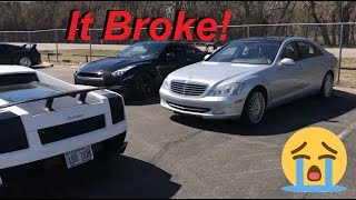 I Tuned my Mercedes S600 V12 for 600HP and IT BROKE ALMOST IMMEDIATELY [upl. by Cutcheon]