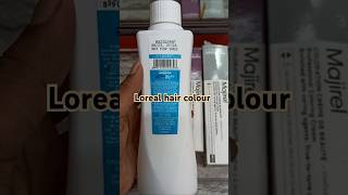 Loreal hair colour browndark brown loreal shots youtubeshorts haircutting vairalvideo [upl. by Kuska74]