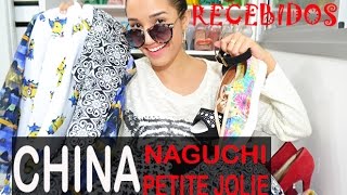 Recebidos CHINA Naguchi Sapatos cosméticos etc [upl. by Secrest121]