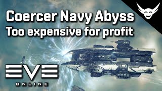 EVE Online  Sniper Coercer Navy T2 Abyss OK but more tank needed [upl. by Euqinu828]